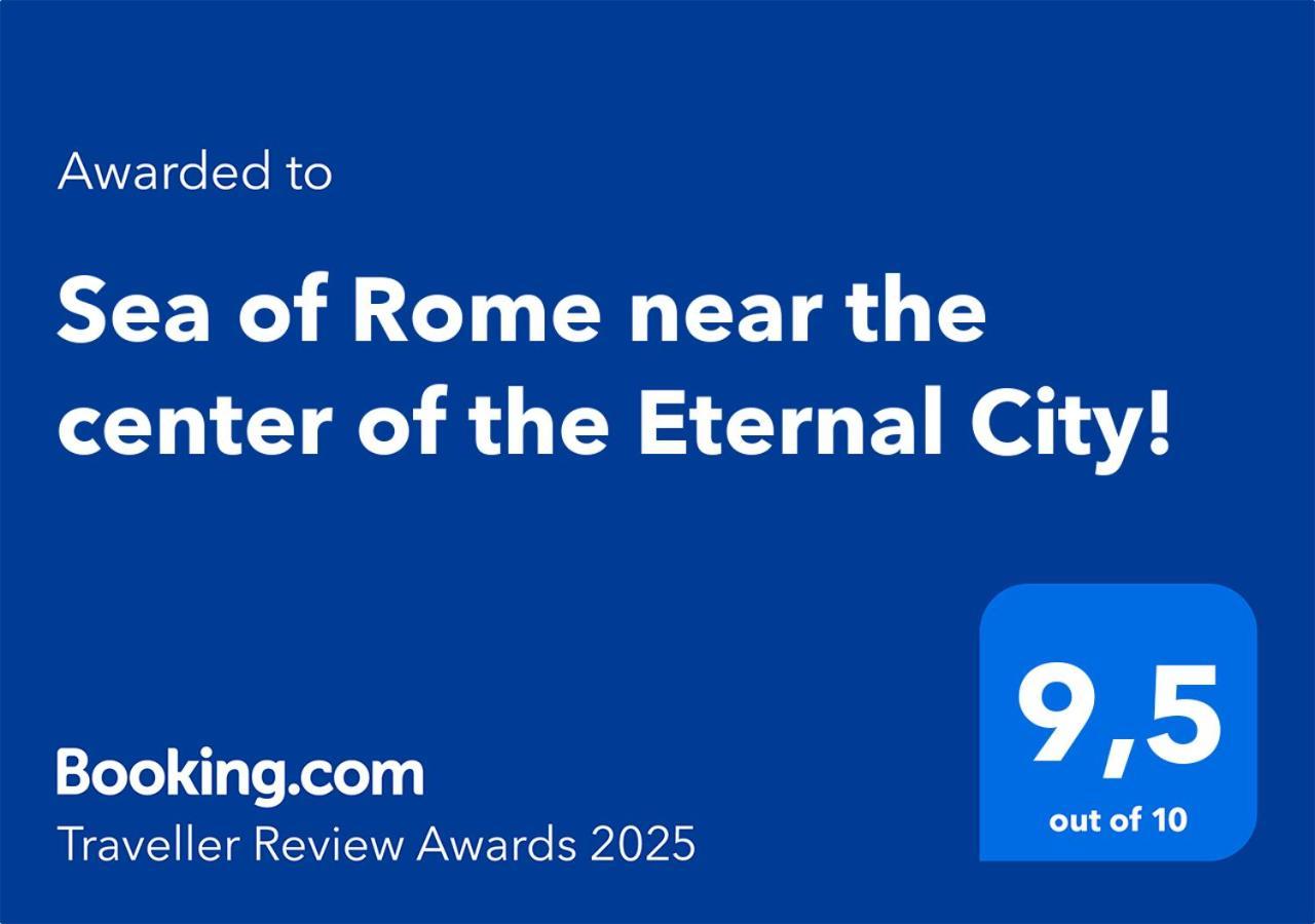 Sea Of ​​Rome Near The Center Of The Eternal City! Lido di Ostia Exteriör bild